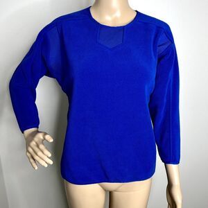 Acadia Blue Fleece Sweater